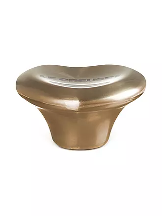LE CREUSET | Deckelknopf Herz 4,7cm SIGNATURE Hellgold | 